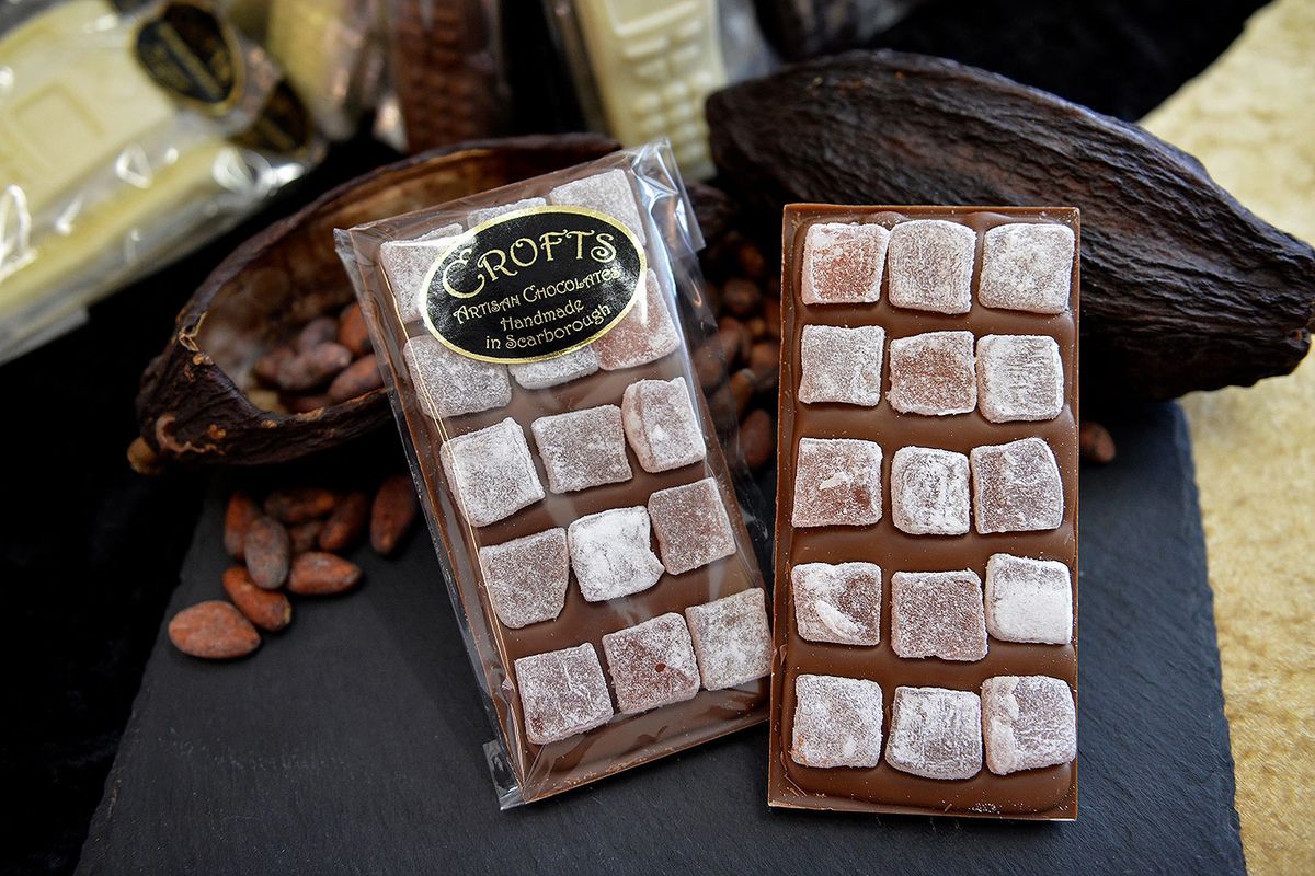 Milk Chocolate and Turkish Delight Bar