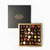 Crofts Chocolates collection of assorted handmade chocolates in black and gold boxes, priced from £17.95 to £64.95