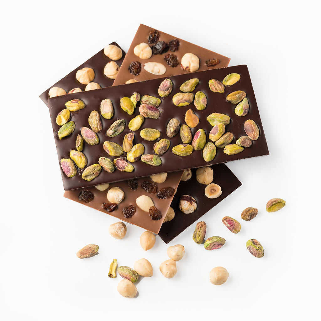 Handmade Belgian Chocolate Bars - Milk, Dark, White Chocolate - Scarborough UK