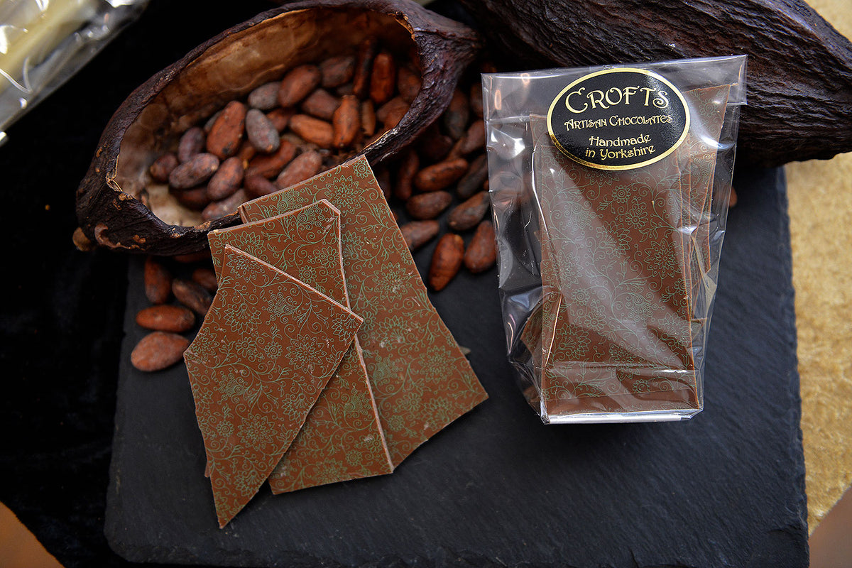 Approximately 100g of Peppermint Chocolate Shards