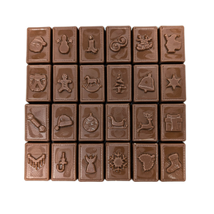 Advent Calendar - Pure Belgian Milk Chocolate - New for 2024