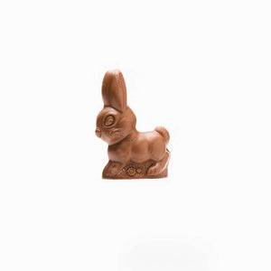 Handcrafted Belgian Milk Chocolate Bunny - Gluten-Free
