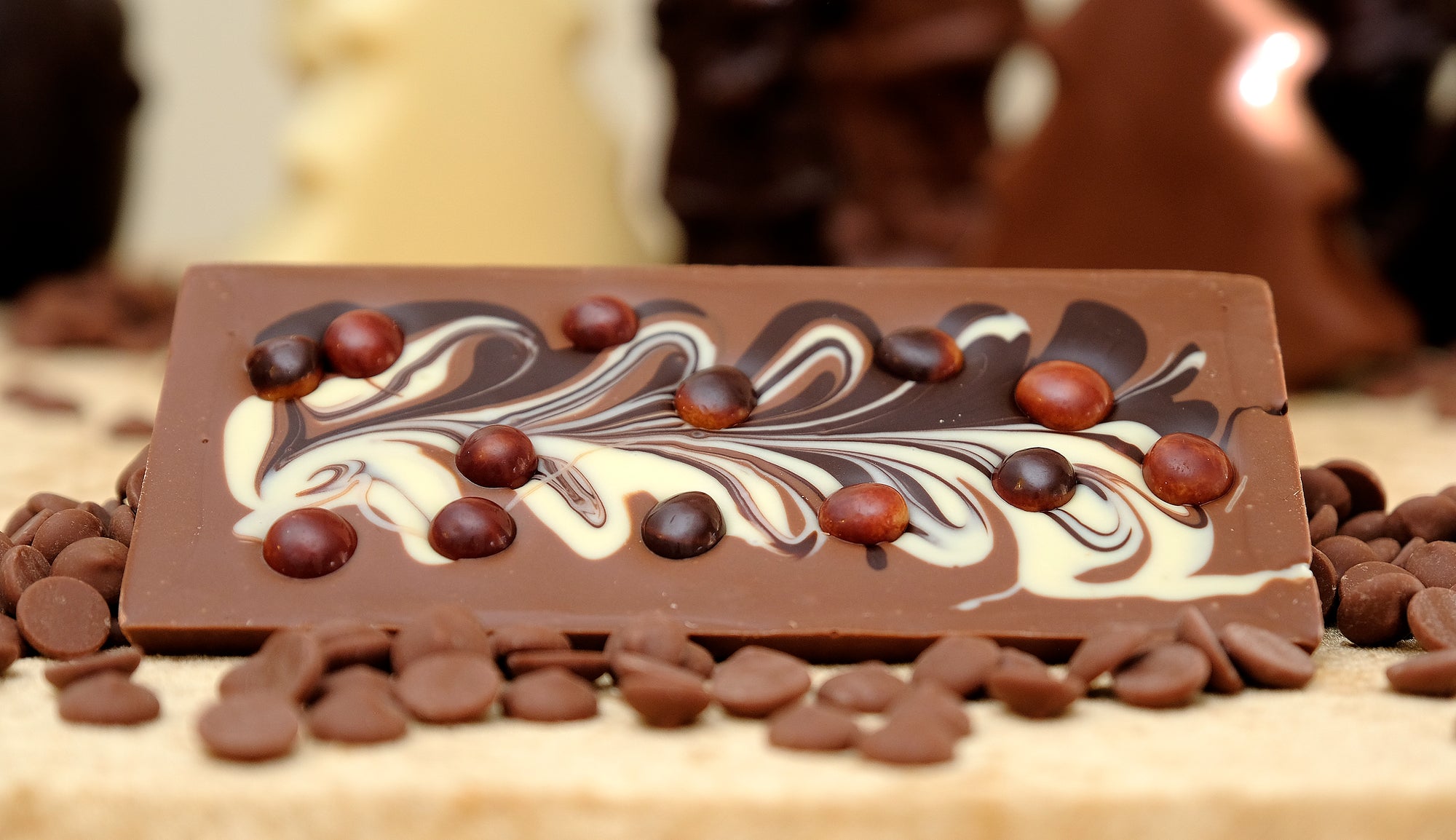 Marbled Sensation Chocolate Bar - free