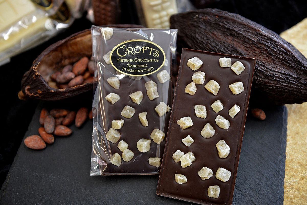Dark Chocolate Ginger Bar - free
