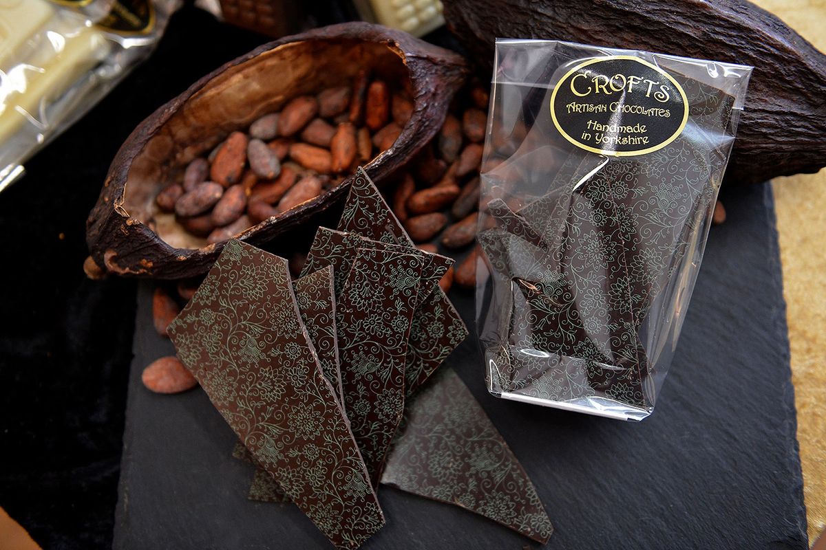 Approximately 100g of Peppermint Chocolate Shards