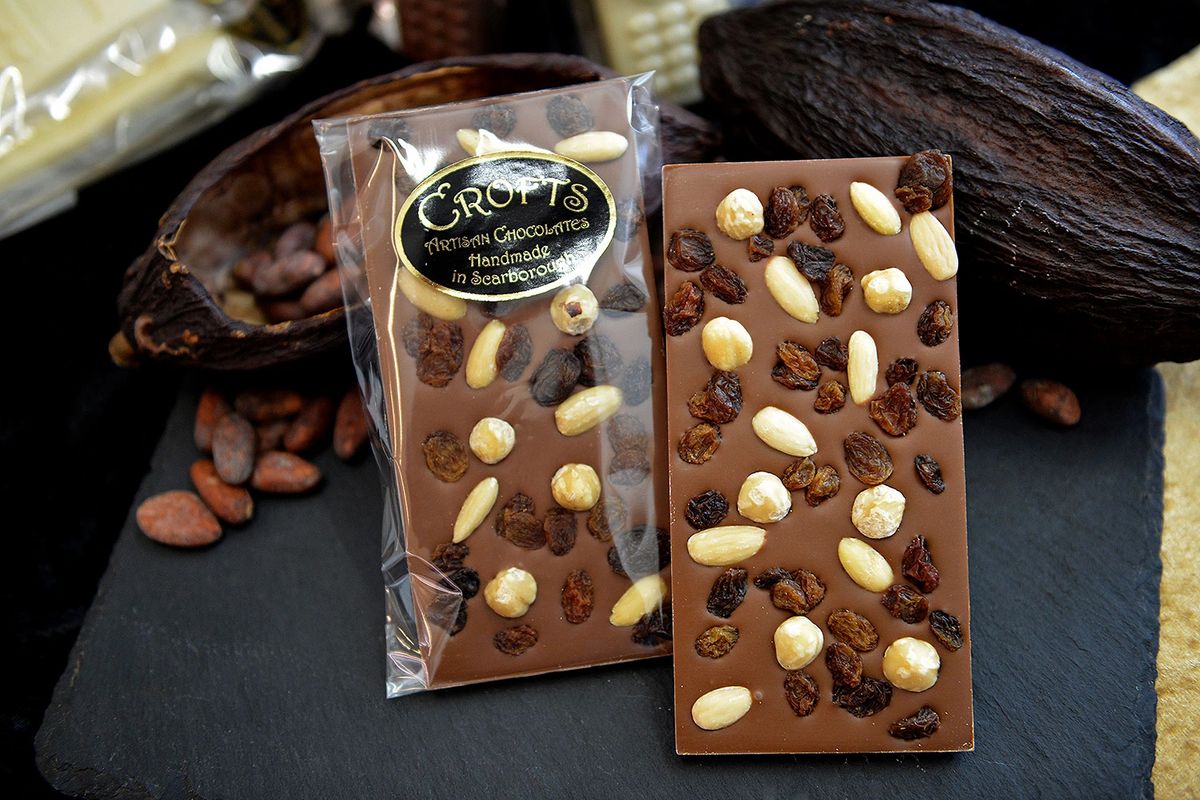 Fruit and Nut Milk Chocolate Bar - free